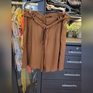 Banana Republic paper bag Lyocel shorts